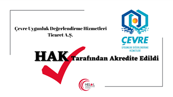 Helal Akreditasyon Kurumu (HAK), İstanbul'da yerleşik Çevre Uygunluk Değerlendirme Hizmetleri Ticaret A.Ş. adlı kuruluş helal ürün belgelendirme noktasında akredite etmiştir. 